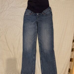 Abercrombie & Fitch Blue Straight Leg Jeans